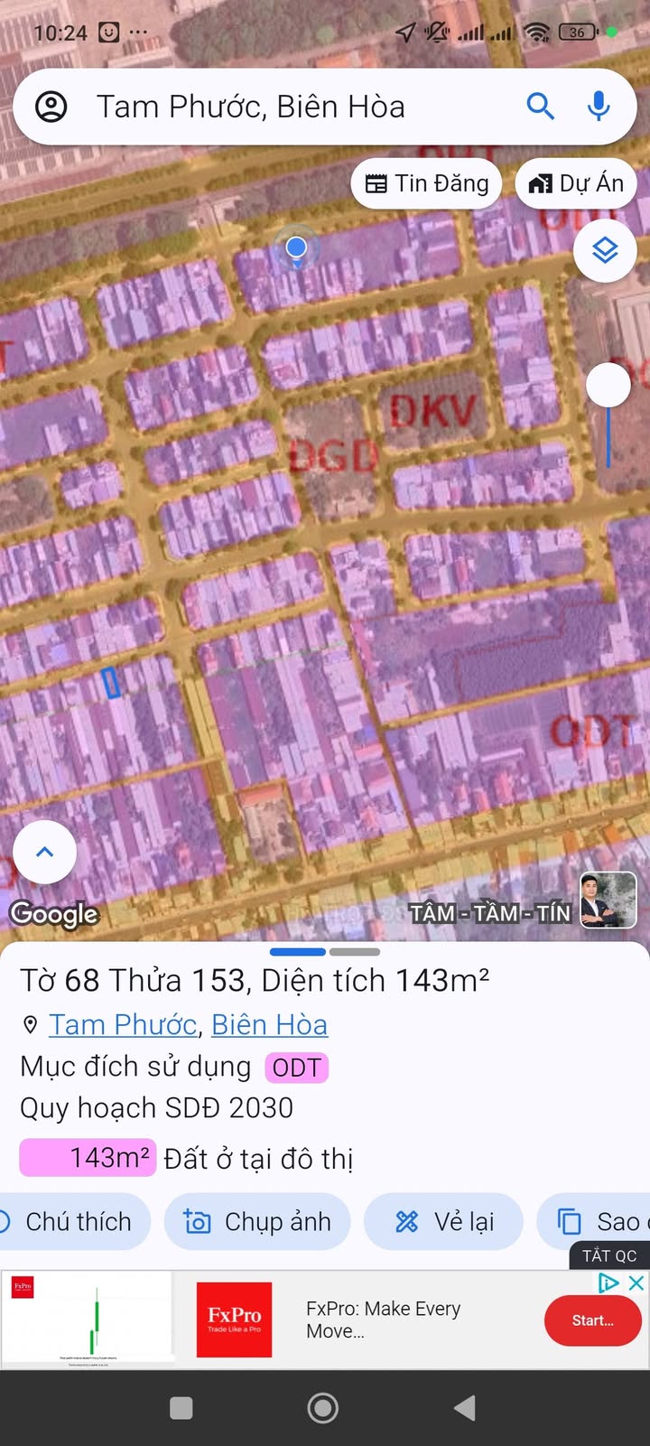 Đất nền chính chủ Khu dân cư Tín Nghĩa, Tam Phước, Biên Hòa - 140m² giá 2 tỷ - Sổ đỏ chính chủ!