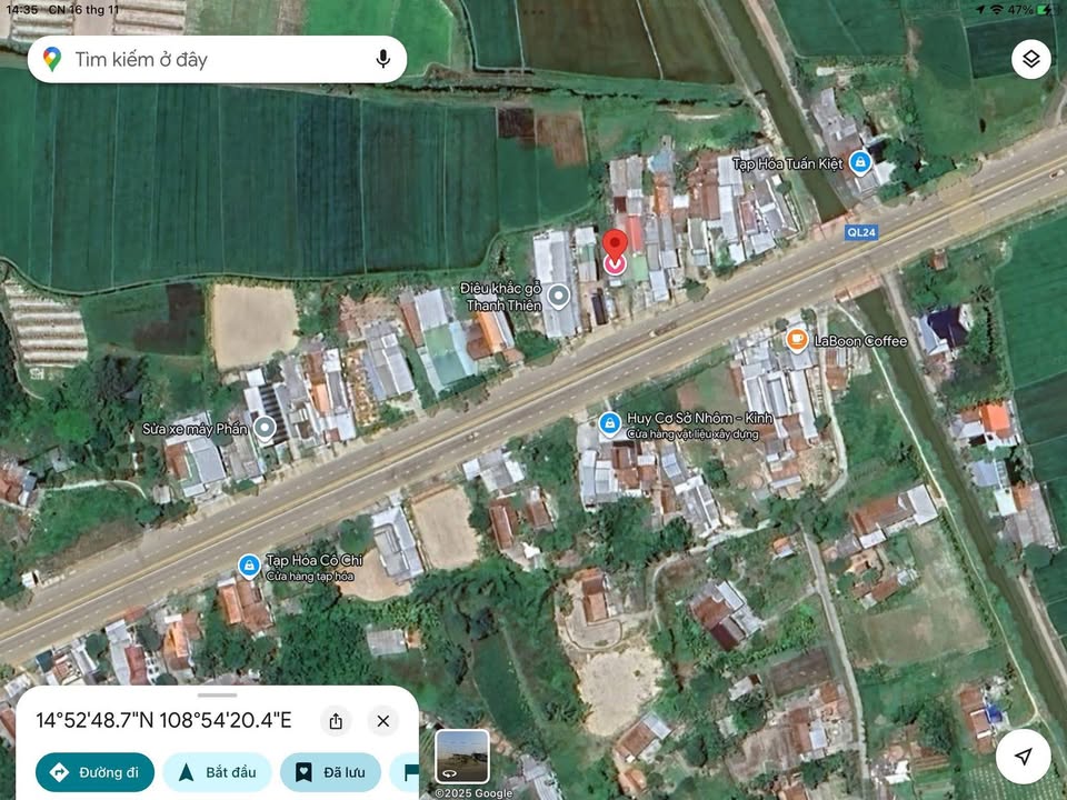 Đất mặt tiền Quốc lộ 24, xã Phổ Phong, 195m² - Cần bán gấp!