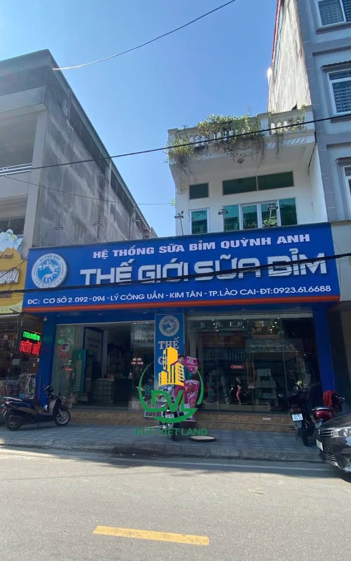 Bán gấp FrontHouse Lý Công Uẩn Lào Cai 170m² giá 12.68 tỷ - Kinh doanh sầm uất!