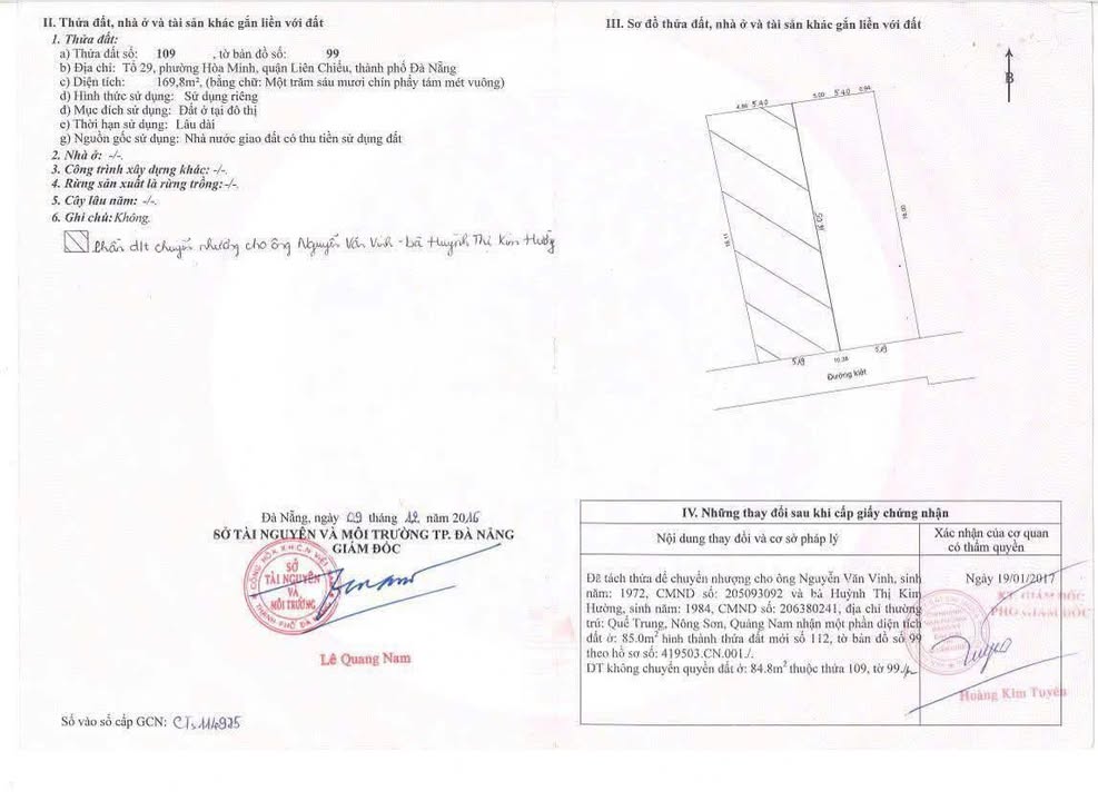 Đất Kiệt 78 Tôn Đức Thắng, Liên Chiểu, 85m² giá 2.98 tỷ - Cơ hội đầu tư sinh lời!