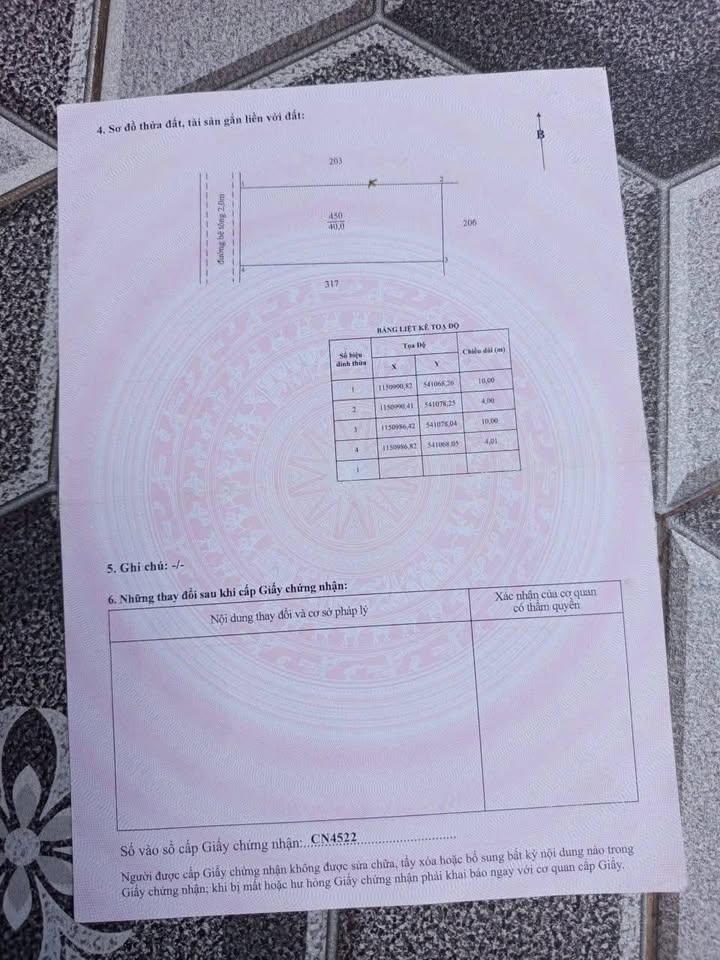 Nhà mặt tiền Đan 40m² giá 1.55 tỷ - Chính chủ bán gấp!