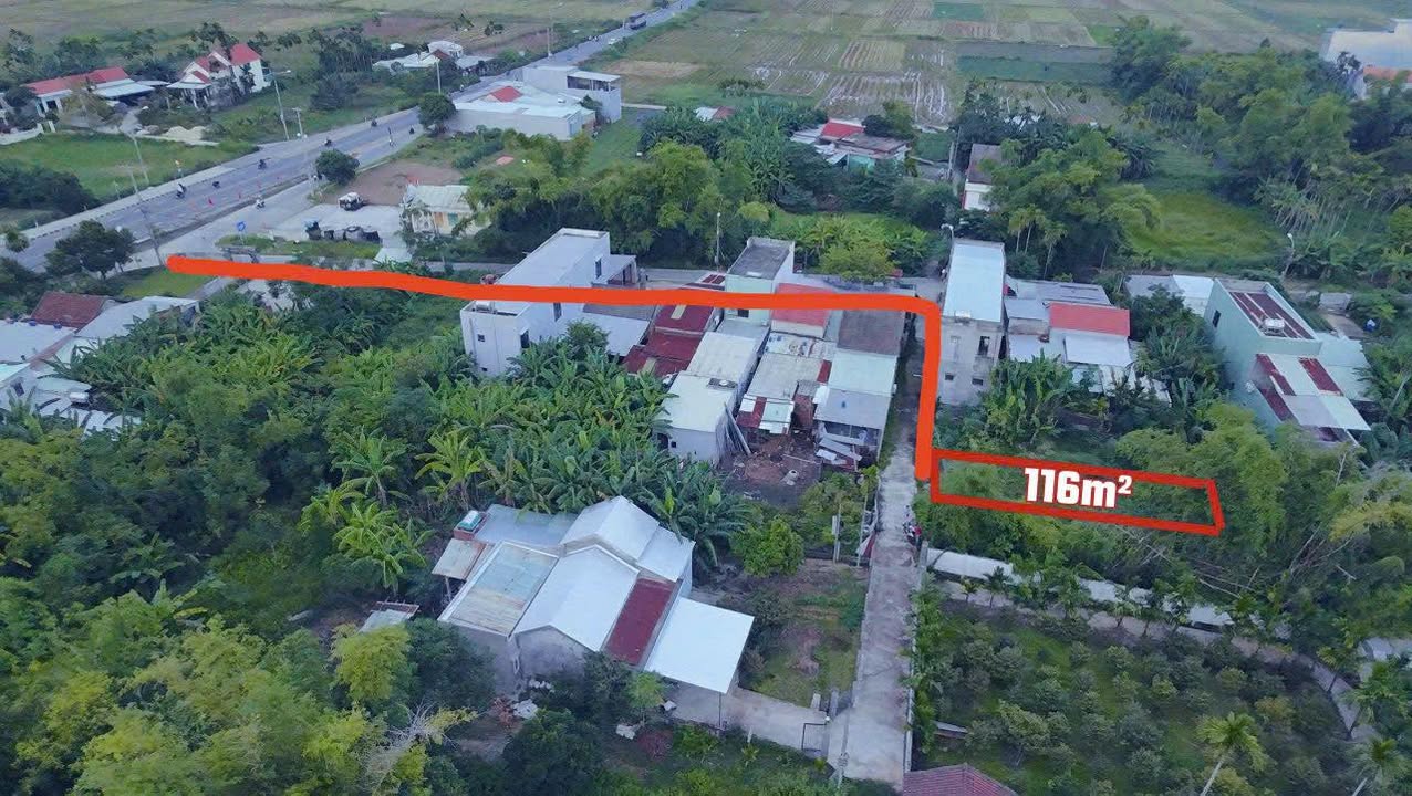 Đất ở Điện Nam Trung, Điện Bàn 116m² - Cơ hội đầu tư hấp dẫn!
