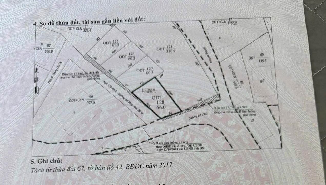 Đất nền góc 2 mặt tiền phường Việt Hưng 66m² giá 1 tỷ - Sổ đỏ chính chủ