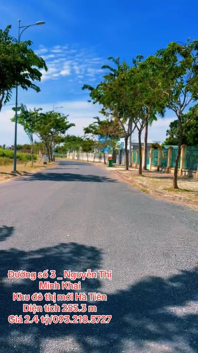 Đất nền villa khu đô thị mới Hà Tiên 255.3m² giá 2.3 tỷ - Giảm ngay 100 triệu!