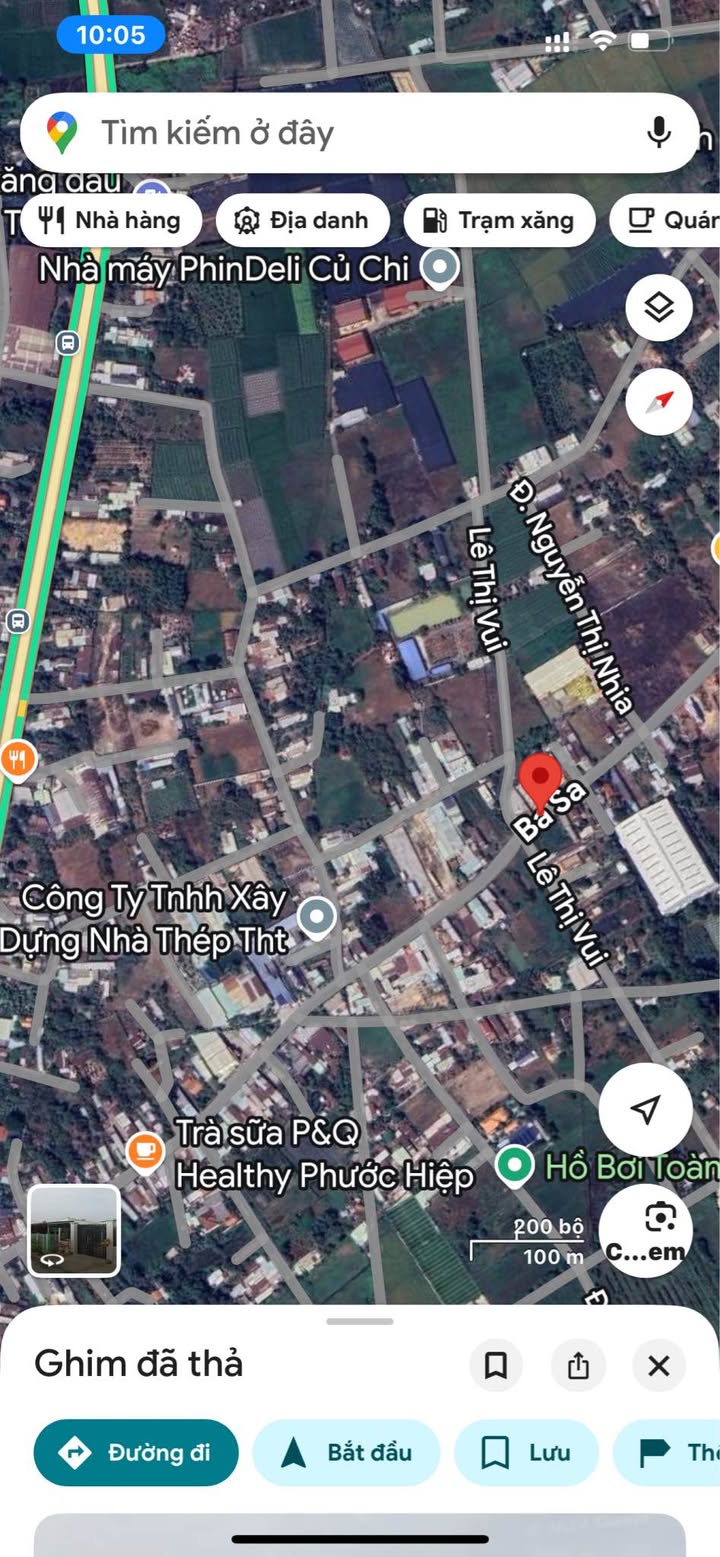 Đất nền xã Tân An Hội, huyện Củ Chi 225m² giá 3.75 tỷ - Đầu tư sinh lời ngay!