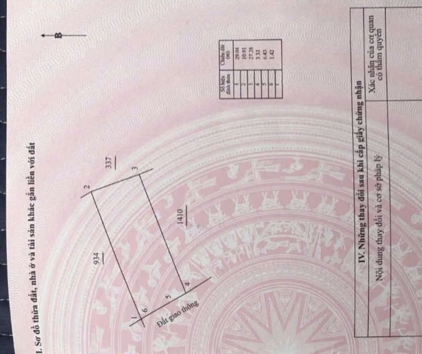 Đất thổ cư Phú Hưng Bến Tre 309m² giá 1 tỷ - Tiềm năng đầu tư lớn!