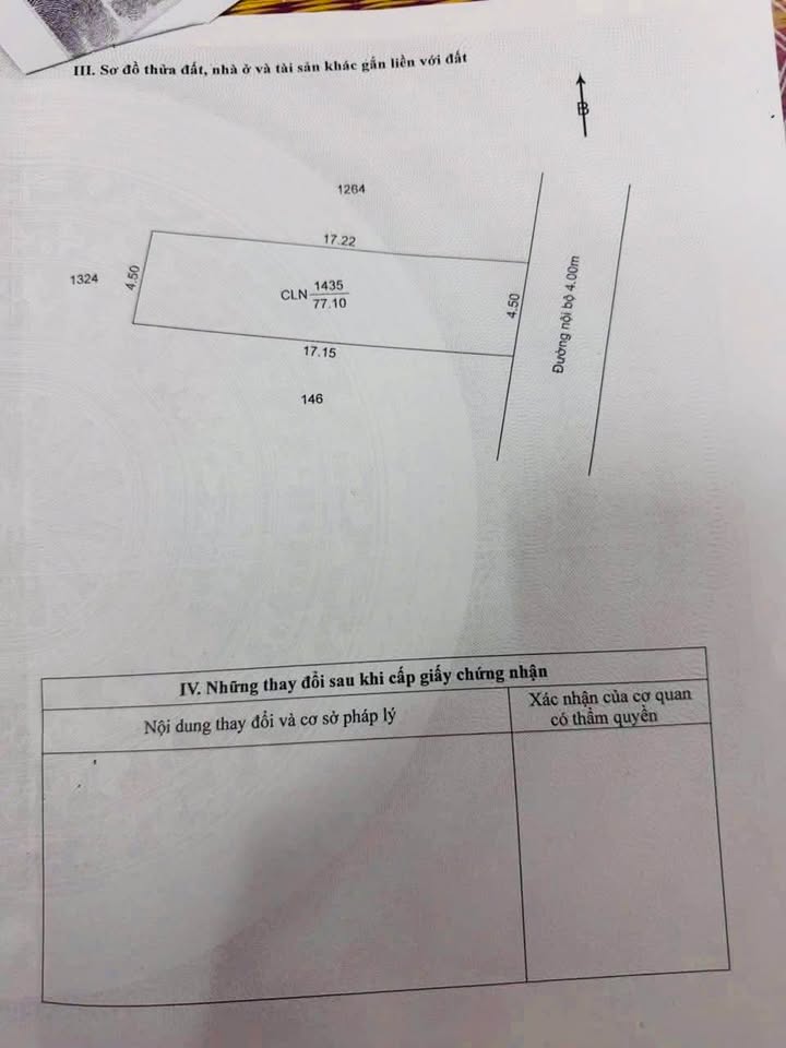Đất nền hẻm 205 Trần Quang Diệu, An Thới 77m² chỉ 950 triệu - Pháp lý rõ ràng!