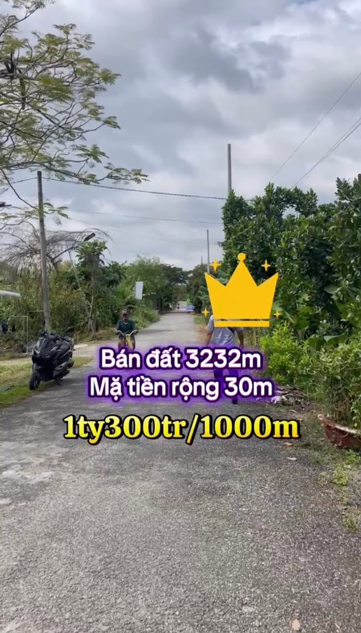 Đất nền Trường Long, Phong Điền, Cần Thơ 1000m² giá 1.3 tỷ - Mặt tiền lộ 8m, đầu tư sinh lời!