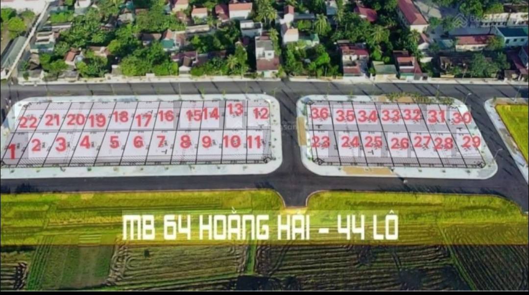 Đất nền xã Hoằng Hải, huyện Hoằng Hóa 158m² giá 1.9 tỷ - Cách biển Hải Tiến chỉ 900m!