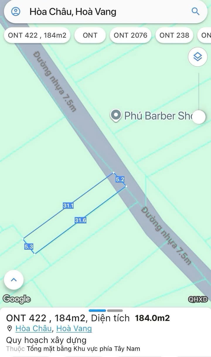 Nhà mặt tiền đường Dương Sơn, Đà Nẵng 184m² giá 2.2 tỷ - Kinh doanh và an cư lý tưởng!