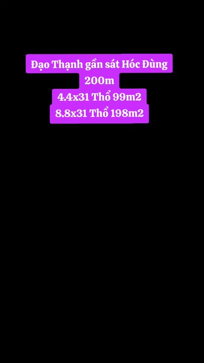 Đất thổ cư Đạo Thạnh, Mỹ Tho 272m² giá chỉ 1 tỷ - Tiềm năng sinh lời cao!