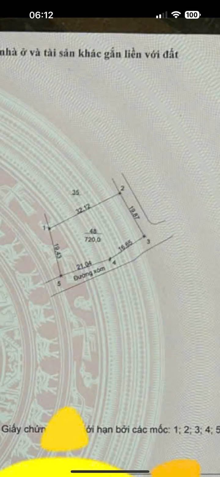 Đất nền thôn Vô Khuy, Cẩm Lĩnh, Ba Vì 720m² giá 2 tỷ - Pháp lý rõ ràng, đầu tư sinh lời!