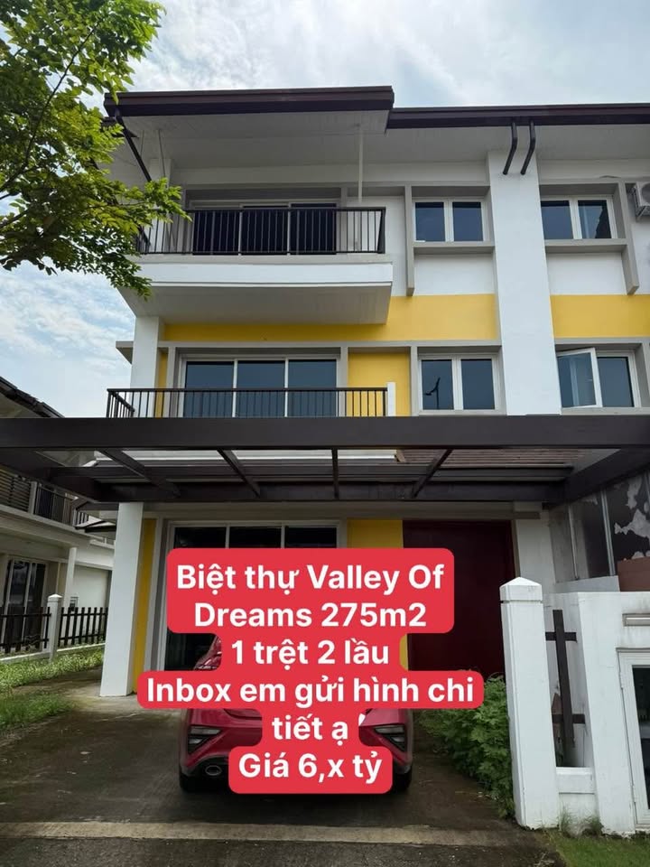 Biệt thự Valley of Dreams Bến Cát 275m² giá 6.2 tỷ - Môi trường sống lý tưởng!
