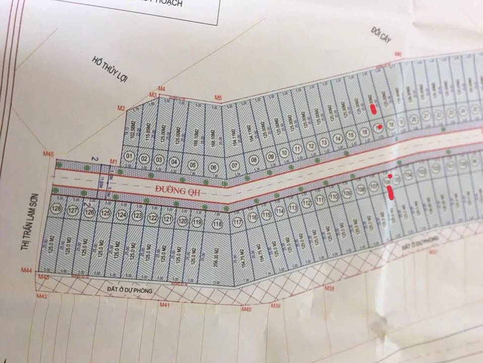 Lô đất 125m² tại xã Sao Vàng, Thọ Xuân - Cơ hội đầu tư hấp dẫn!