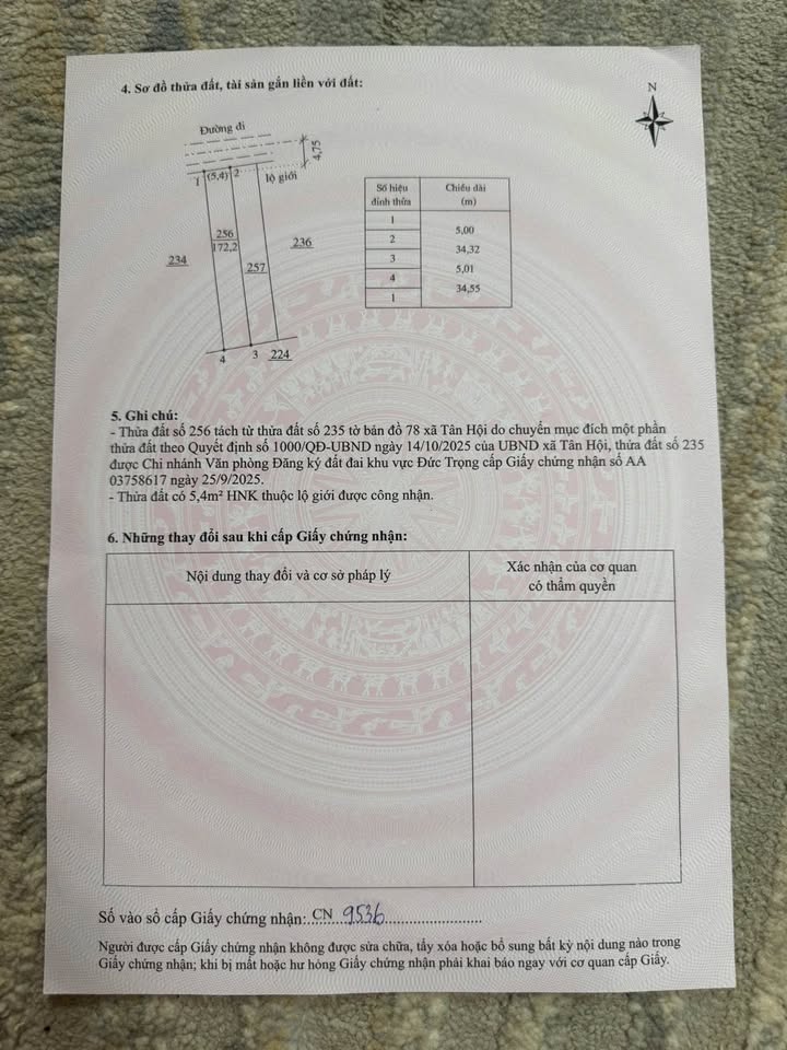 Đất nền 5x34m sổ hồng riêng tại KDC Tân Hưng, Đức Trọng - Chỉ 580 triệu/nền!