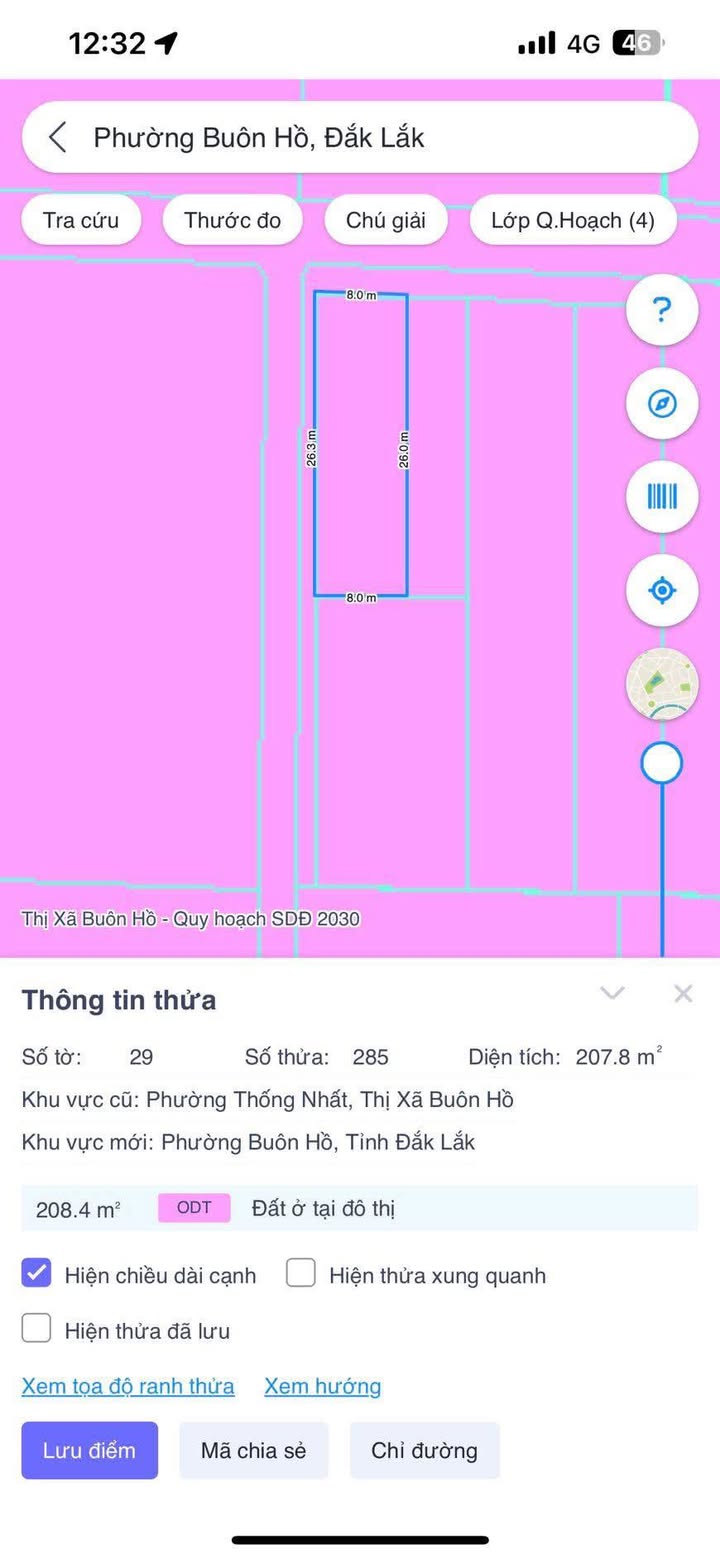 Đất nền 2 mặt tiền Đặng Nguyên Cẩn, Thống Nhất, 208m² giá chỉ 120 triệu - Cơ hội đầu tư tuyệt vời!