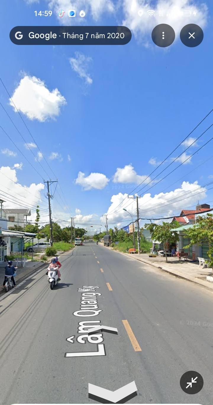 Đất mặt tiền đường Lâm Quang Ky, phường An Hòa 250m² giá 3 tỷ - Cơ hội đầu tư tuyệt vời!