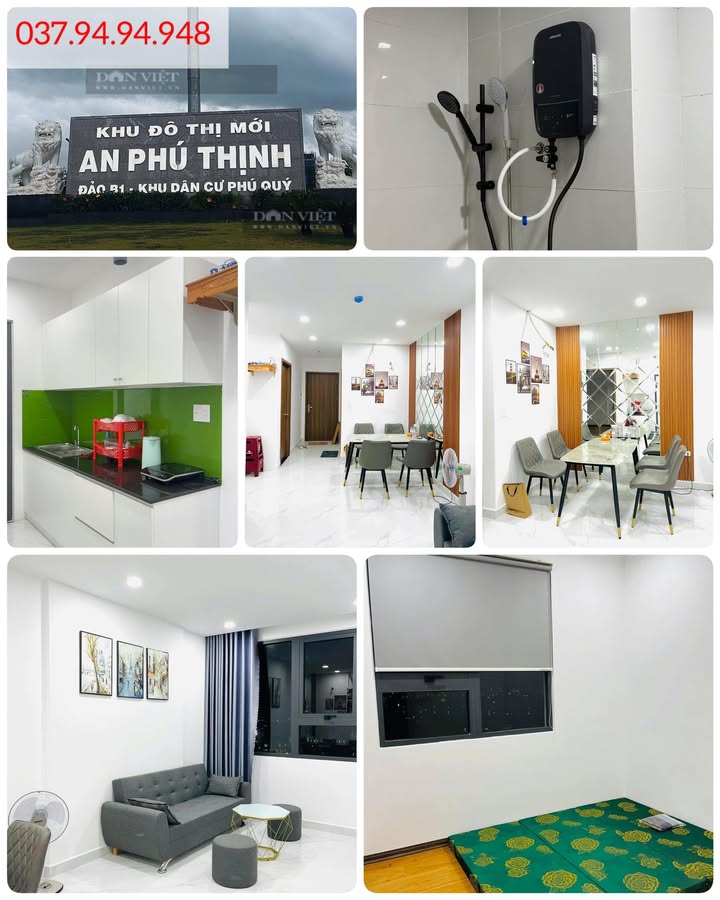 Căn hộ An Phú Thịnh Quy Nhơn 53m² giá 3,7 triệu - Nội thất đầy đủ, sẵn sàng vào ở!