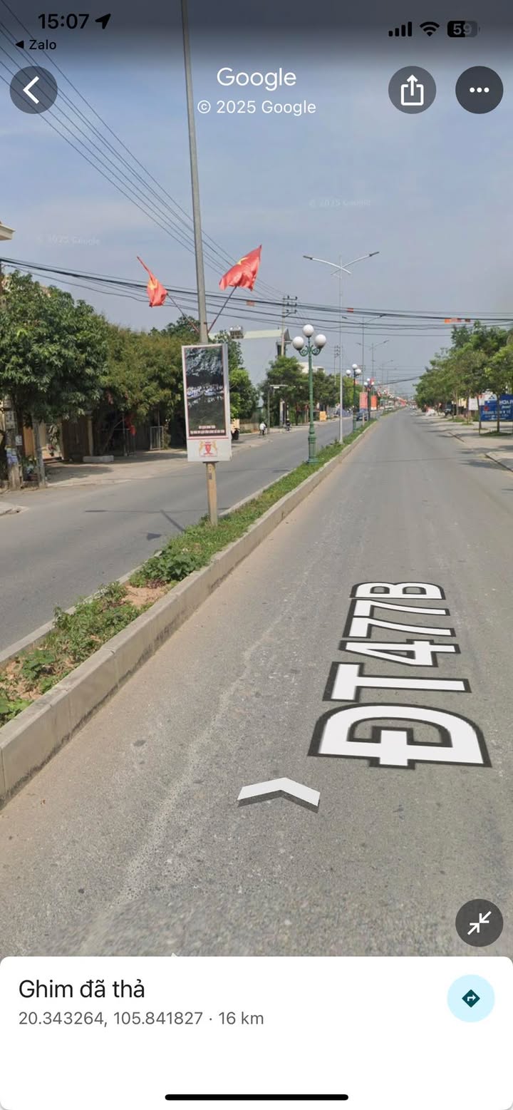 Bán đất mặt đường 477B – Thị trấn Me, Gia Viễn 1.100m² giá 10.9 tỷ - Vị trí đắc địa, kinh doanh sầm uất!