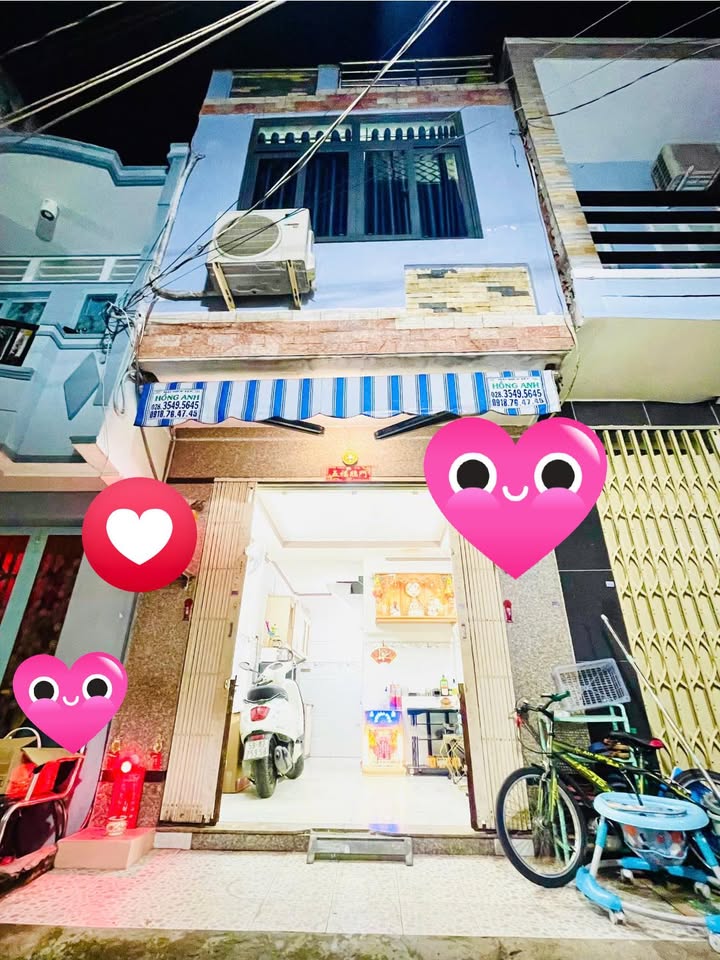 Nhà bán tại 172 An Dương Vương, Quận 8, 18m² giá 1.6 tỷ - Hẻm xe hơi vào tận nhà!