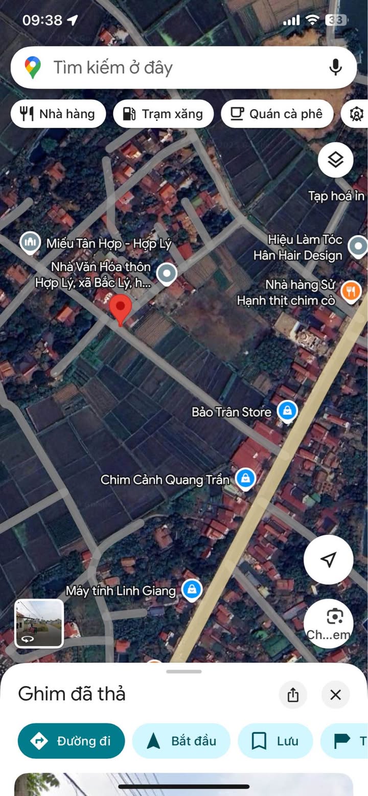 Bán lô đất 114,9m² tại Thị trấn Bắc Lý, Hiệp Hoà - Giá chỉ 1 tỷ, sổ đỏ chính chủ!