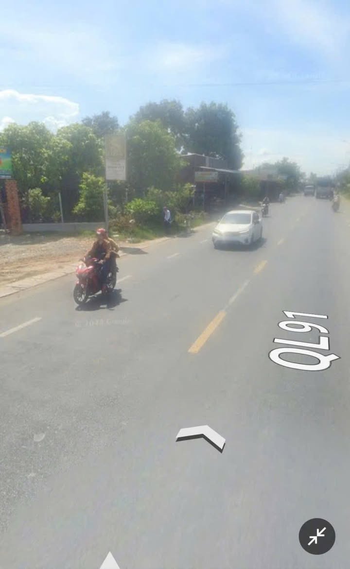 Đất nền mặt tiền Quốc lộ 91, Châu Thành, An Giang 250m² - Vị trí đắc địa cho kinh doanh