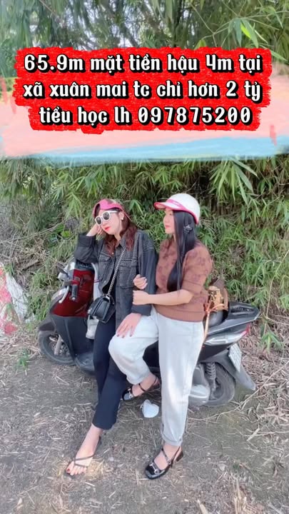 Đất nền xã Xuân Mai 65.9m² giá 2 tỷ - Sổ đỏ chính chủ, đường ô tô vào