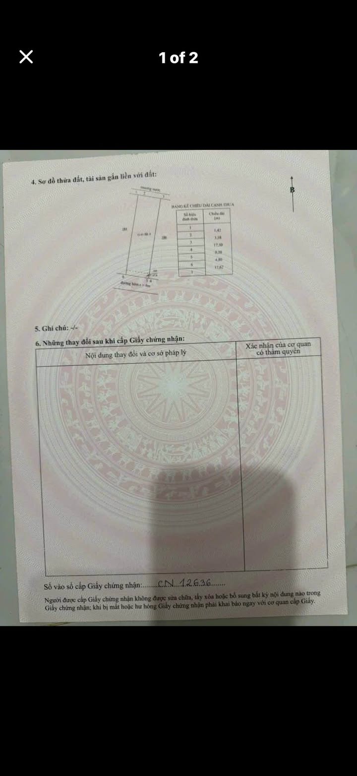 Đất nền Long Hải 87m² giá 1.6 tỷ - Đầu tư sinh lời ngay!