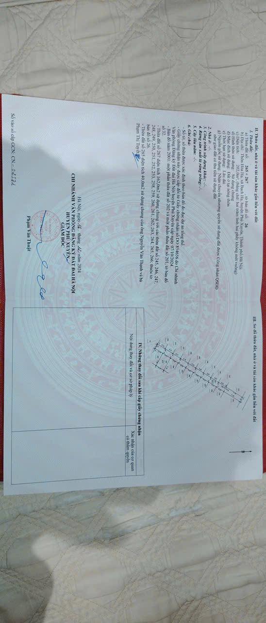 Đất nền Bạch Hạ, Phú Xuyên 40m² giá 1.18 tỷ - Cơ hội đầu tư hấp dẫn!