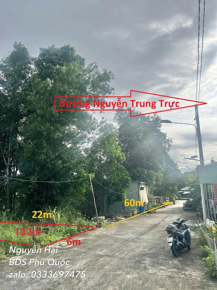 Đất nền 132m² Nguyễn Trung Trực - Giá chỉ 1.1 tỷ, cơ hội đầu tư tuyệt vời!