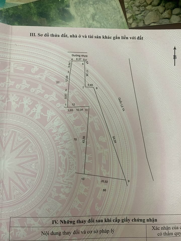 Đất lớn Trường An, TP. Vĩnh Long 1.196m² giá 5 tỷ - Đầu tư tiềm năng!