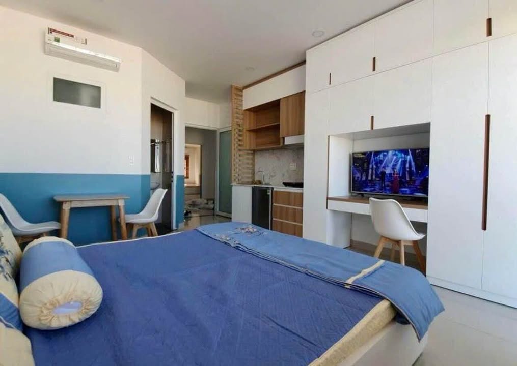 Cho thuê căn hộ studio 30m² khu Hà Quang 2 - Full nội thất, ban công thoáng mát!