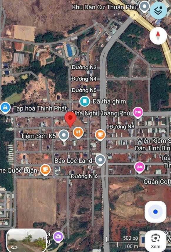 Đất nền Tân Phú Đồng Xoài 210m² giá 1.5 tỷ - Vị trí đắc địa tại khu dân cư cao su