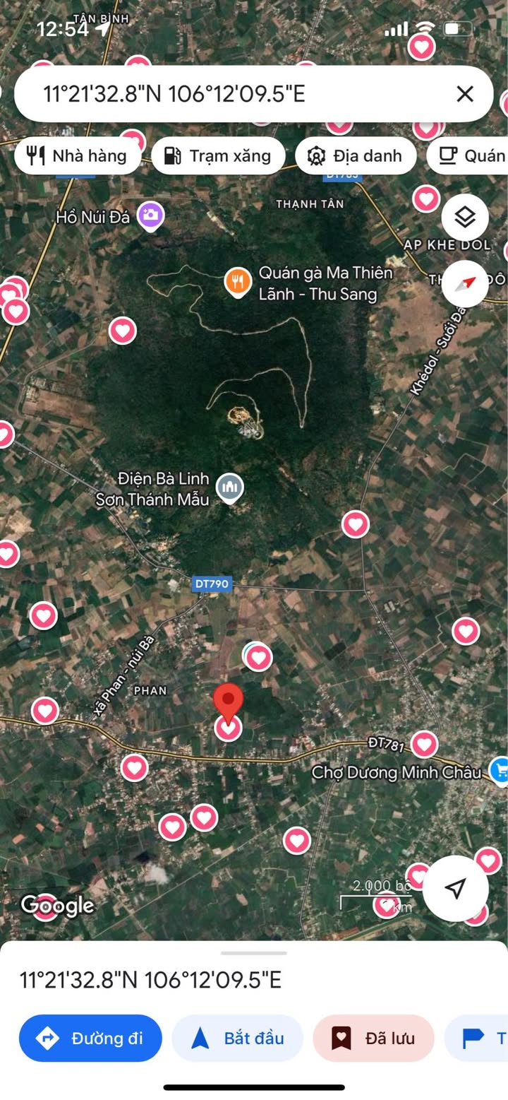 Đất mặt tiền Sơn Đình 2, Dương Minh Châu 7056m² giá 10 tỷ - Tiềm năng đầu tư lớn!