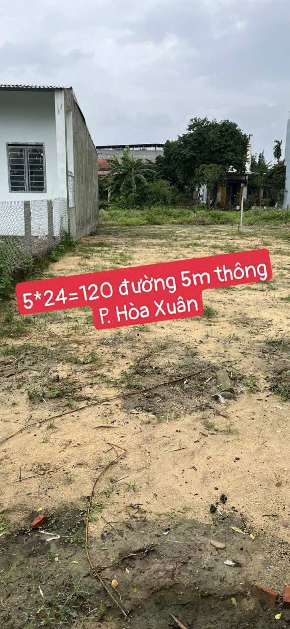 Đất nền Hòa Xuân Đà Nẵng 120m² giá 1.7 tỷ - Đường thông thoáng, sổ đỏ chính chủ!