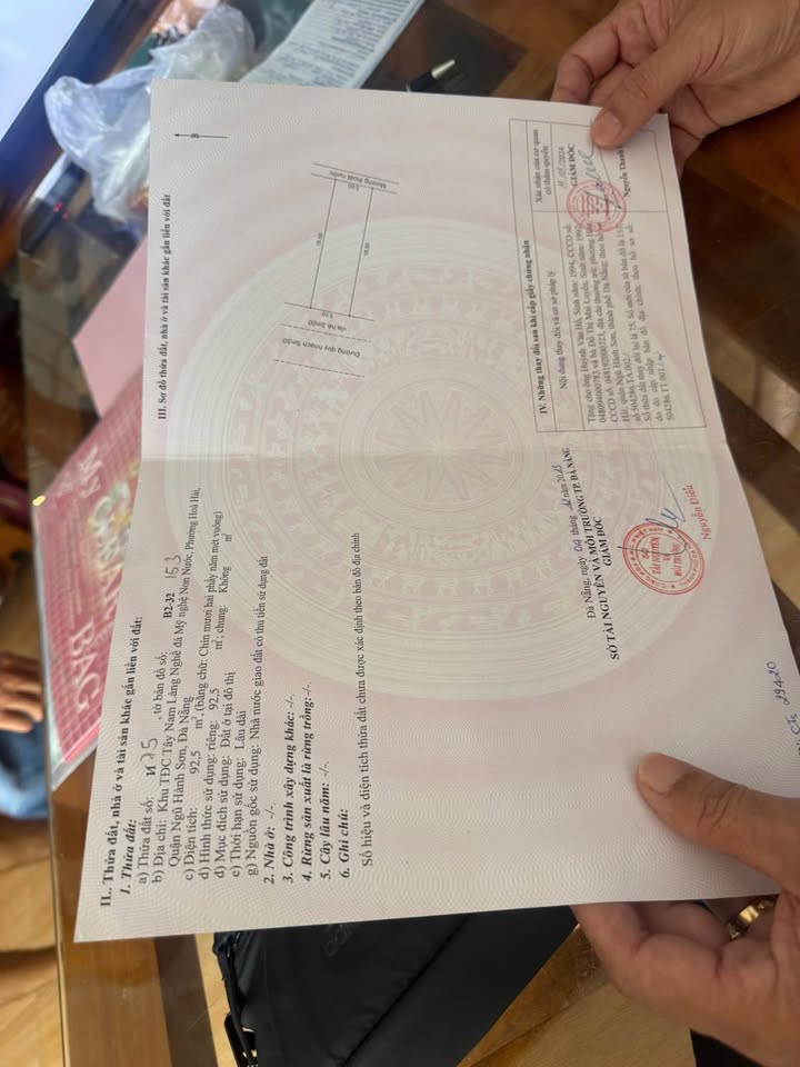 Đất nền Hòa Hải Đà Nẵng 92m² giá 3.95 tỷ - Cơ hội đầu tư hấp dẫn!