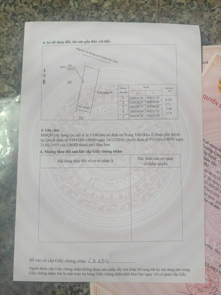 Đất nền Sầm Sơn 210m² giá 2.247 tỷ - Đầu tư sinh lời ngay!