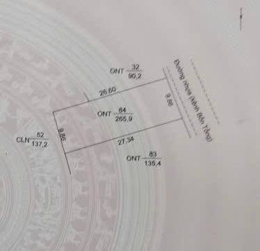 Đất nền thổ cư Vĩnh Trạch 265m² - Mặt tiền 9,5m, giá thỏa thuận!