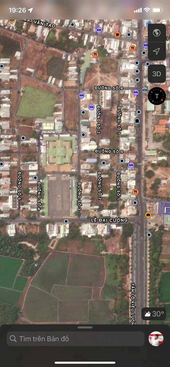 Đất mặt tiền Đường Số 3, TP. Châu Đốc 171m² giá 4.8 tỷ - Đầu tư sinh lời ngay!