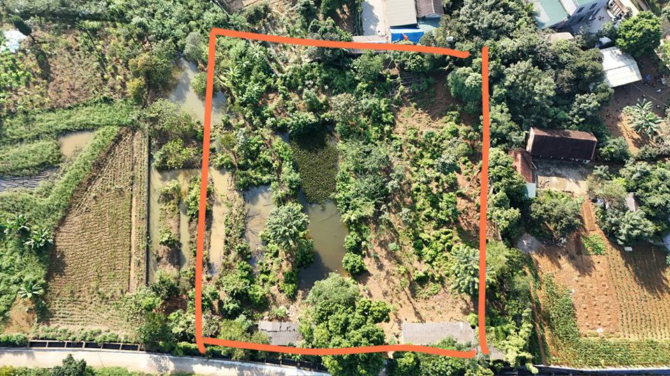 Lô đất nghỉ dưỡng Vân Hòa - Ba Vì 3.144m² - Mặt tiền 45m cực đẹp!