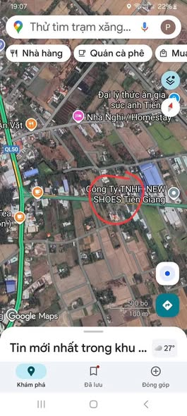 Đất mặt tiền đường T871B, xã Tân Trung, Gò Công, 210m² giá 1.7 tỷ - Cơ hội đầu tư tuyệt vời!