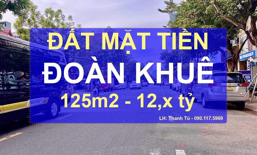Bán lô đất đẹp Đoàn Khuê, Ngũ Hành Sơn, Đà Nẵng 125m² - Vị trí vàng, sổ đỏ chính chủ!