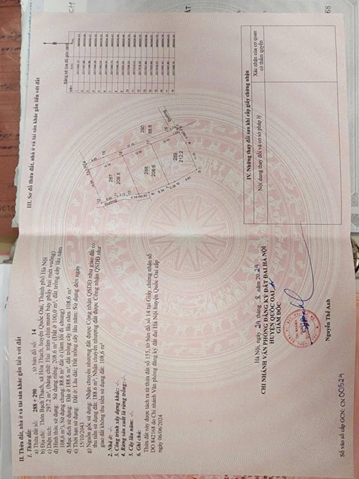 Đất nền nghỉ dưỡng Hoà Thạch, Quốc Oai 719m² - Vị trí đắc địa, tiện ích hoàn hảo