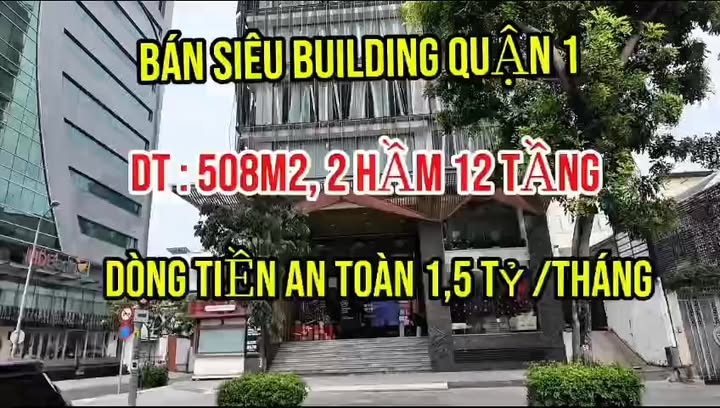 Tòa Nhà FrontHouse Số 56 Nguyễn Đình Chiểu, Quận 1, 508m² - Dòng Tiền An Toàn 1,5 Tỷ/Tháng!