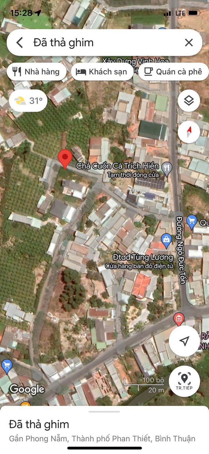 Đất thổ cư 100m² đường Ngô Đức Tốn, Phan Thiết chỉ 950 triệu - Giá tốt cho đầu tư!