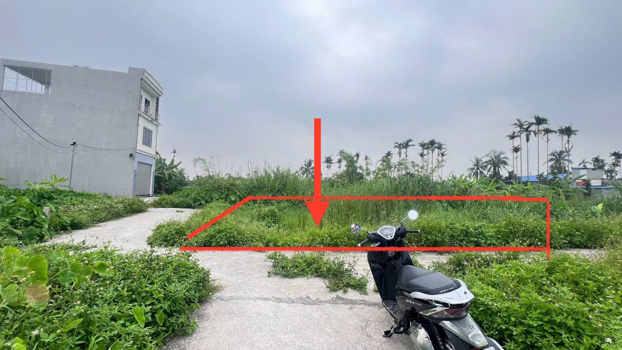 Đất nền 59m² Văn Xá, An Dương giá chỉ 630 triệu - Ngõ ô tô vào tận nơi!