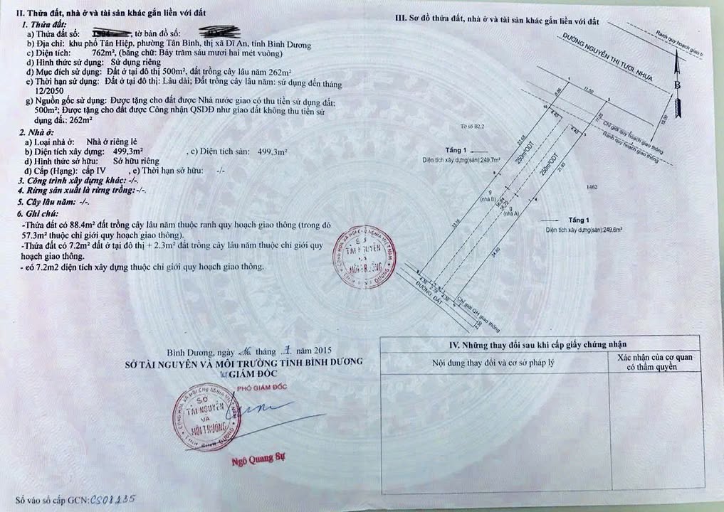 Đất mặt tiền đường Nguyễn Thị Tươi 762m² giá 22.18 tỷ - Đầu tư sinh lời với 40 phòng trọ