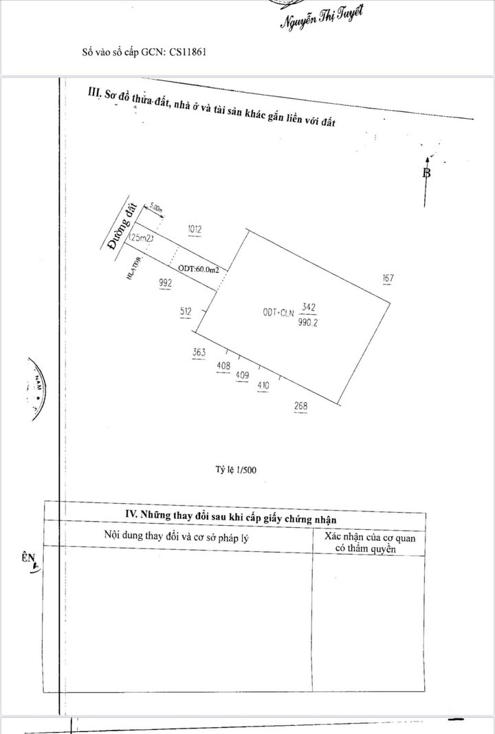 Đất nền Khánh Bình Tân Uyên 990m² - Sổ đỏ chính chủ, giá thỏa thuận