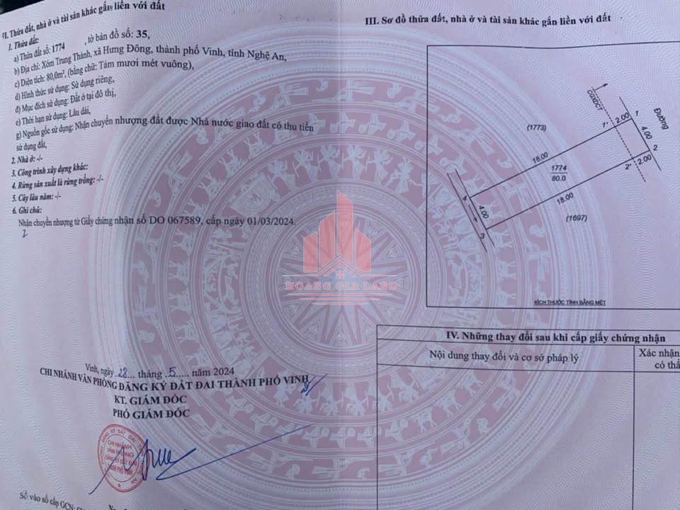 Đất nền Hưng Đông 80m² - Lô đất vuông vắn, giá thỏa thuận!