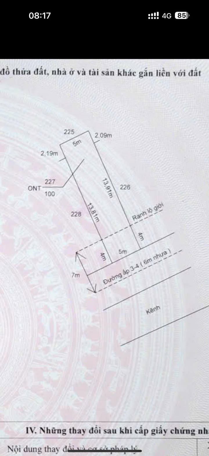 Đất nền xã Thanh Phú, huyện Bến Lức, Long An 145m² giá 3.95 tỷ - Đầu tư sinh lời ngay!